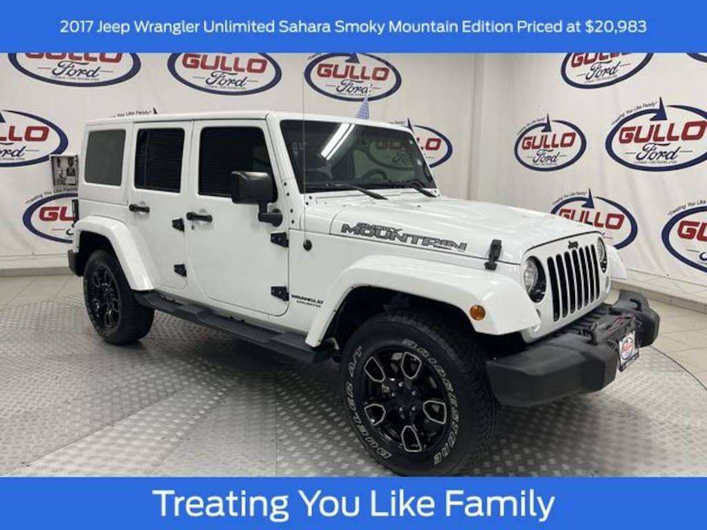 Used 2017 Jeep Wrangler Unlimited Sahara SUV