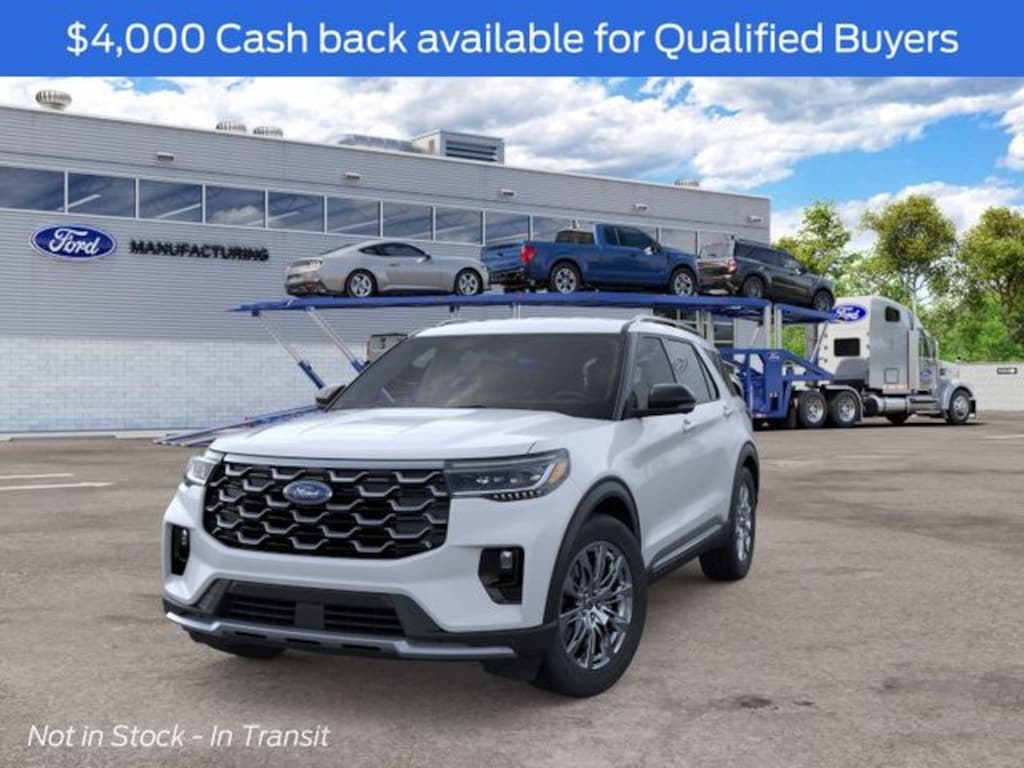 New 2026 Ford Explorer Platinum SUV