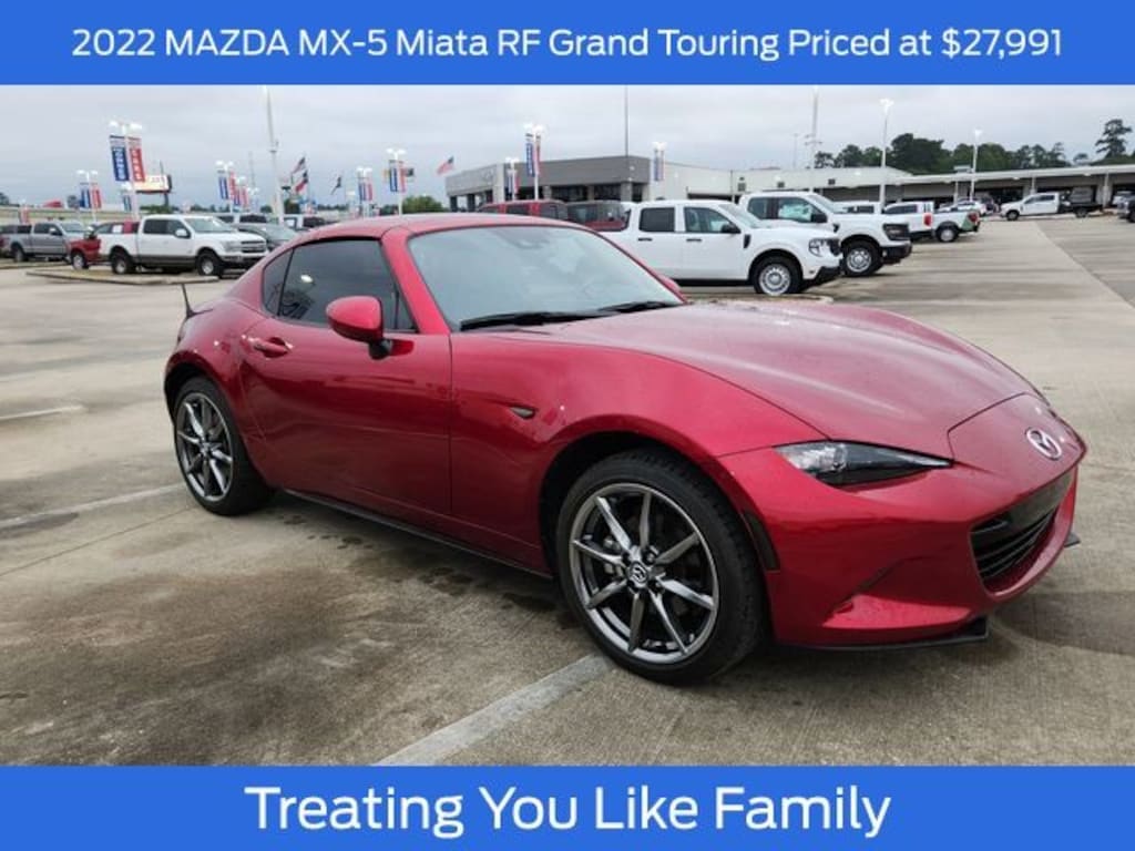 Used 2022 Mazda Miata RF Grand Touring Convertible