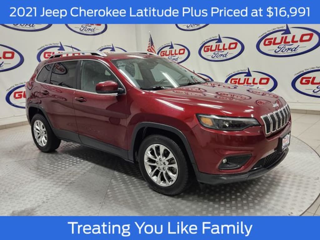 Used 2021 Jeep Cherokee Latitude Plus SUV