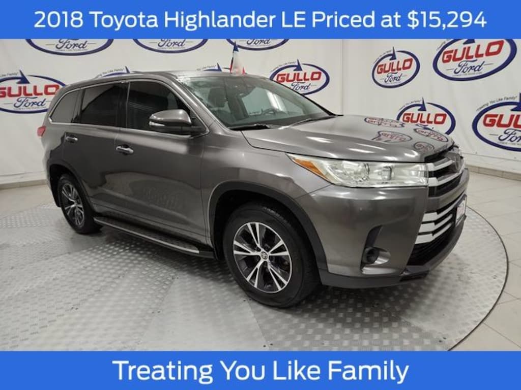Used 2018 Toyota Highlander LE SUV