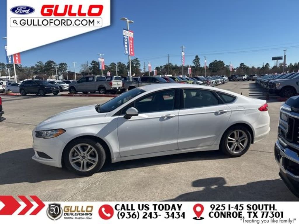 Used 2018 Ford Fusion SE Sedan