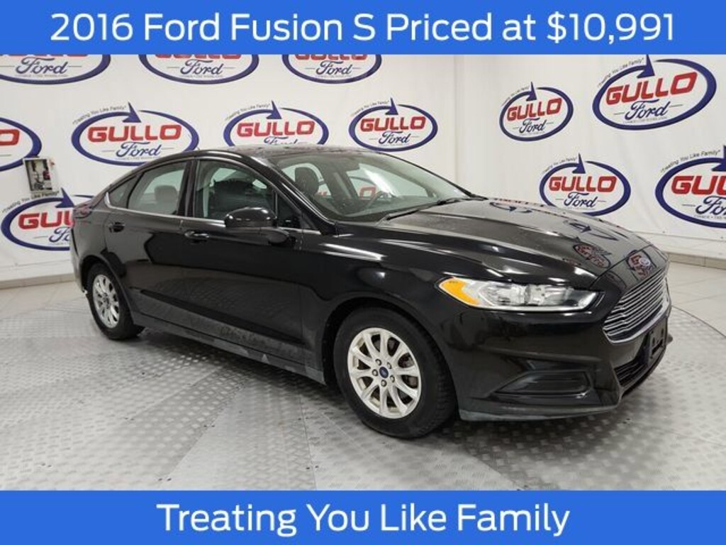 Used 2016 Ford Fusion S Sedan