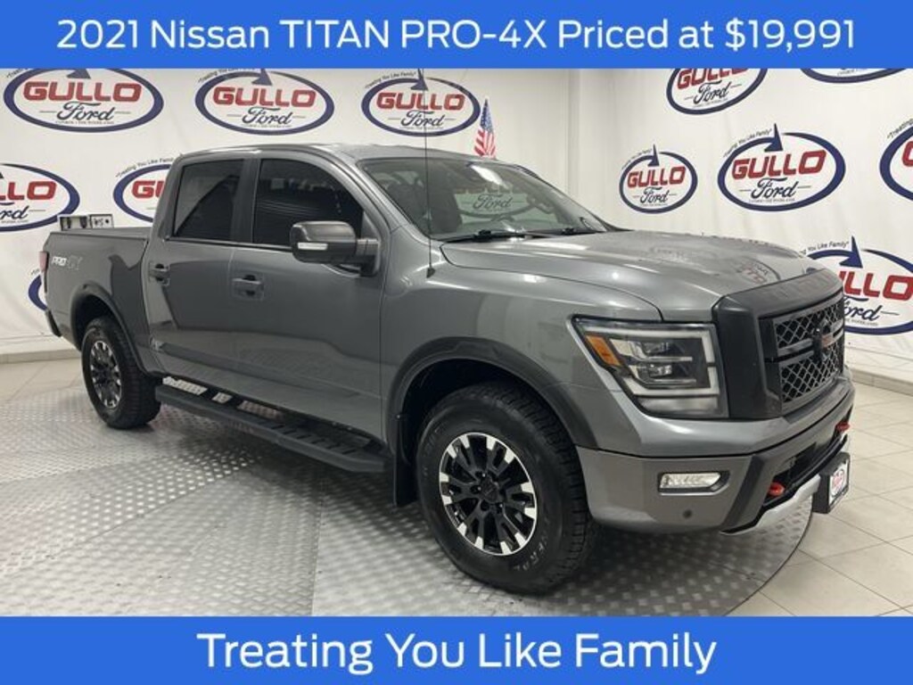 Used 2021 Nissan Titan PRO-4X Truck
