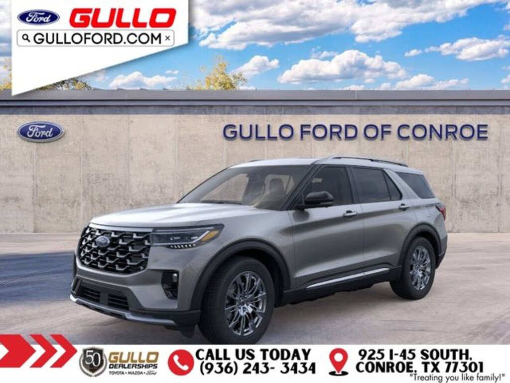 New 2026 Ford Explorer Platinum SUV