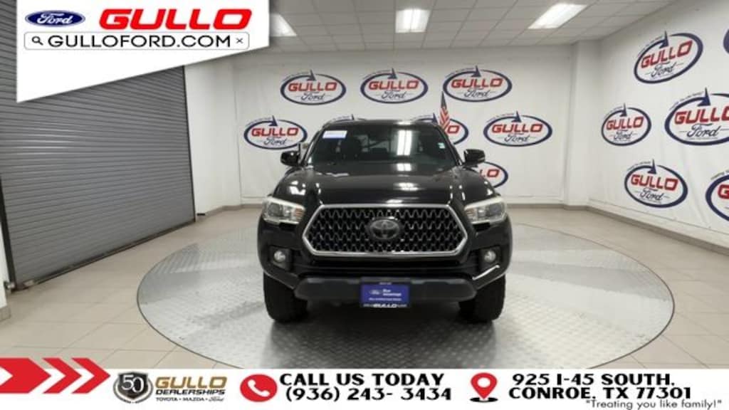 Certified 2018 Toyota Tacoma TRD Off-Road Truck