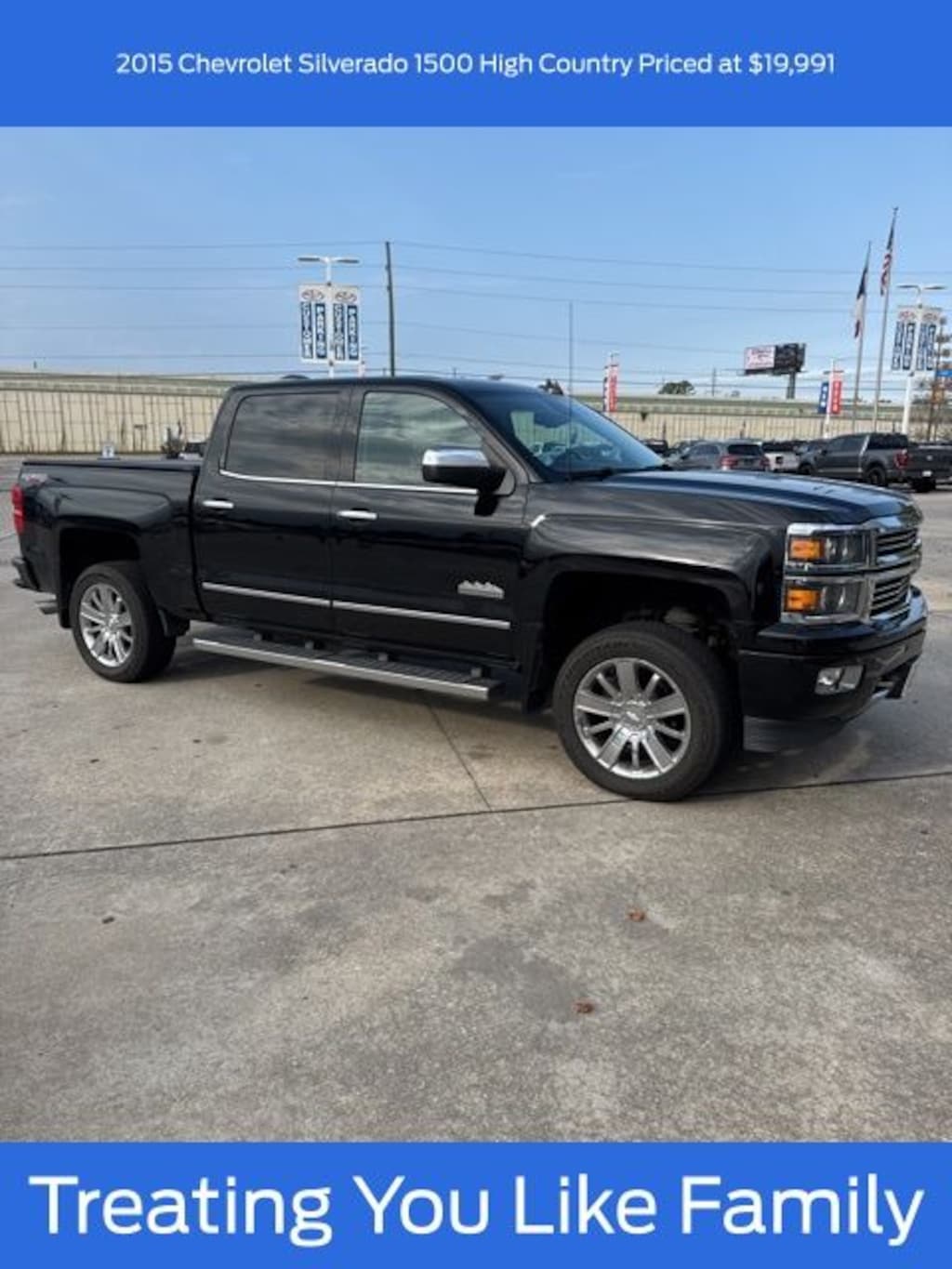 Used 2015 Chevrolet Silverado 1500 High Country Truck