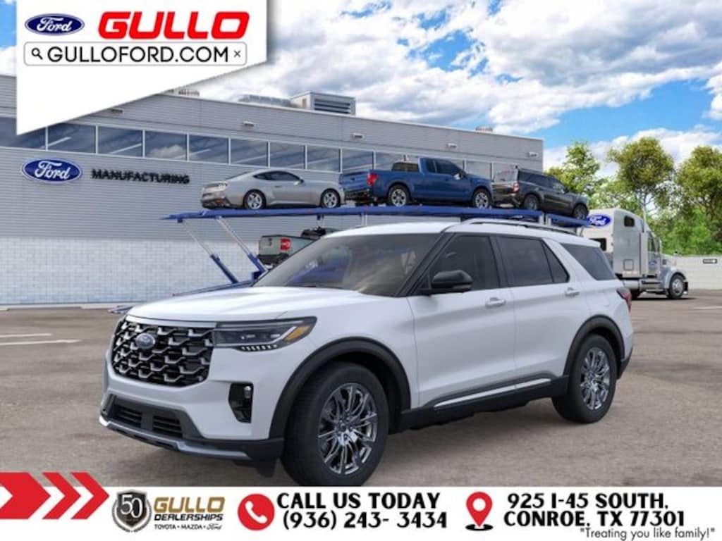 New 2026 Ford Explorer Platinum SUV