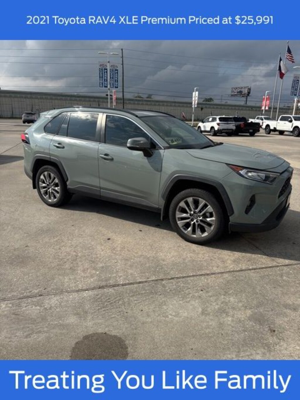 Used 2021 Toyota RAV4 XLE Premium SUV