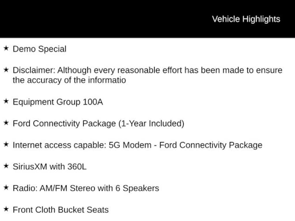 New 2026 Ford Maverick XL Truck