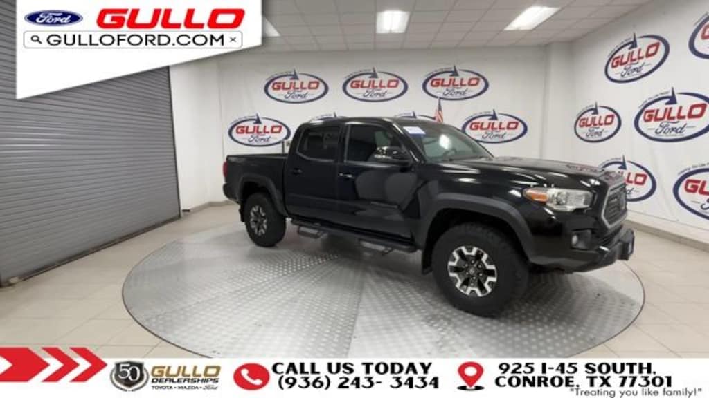 Certified 2018 Toyota Tacoma TRD Off-Road Truck
