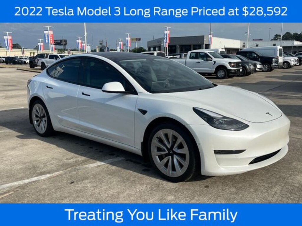 Used 2022 Tesla Model 3 Long Range Sedan