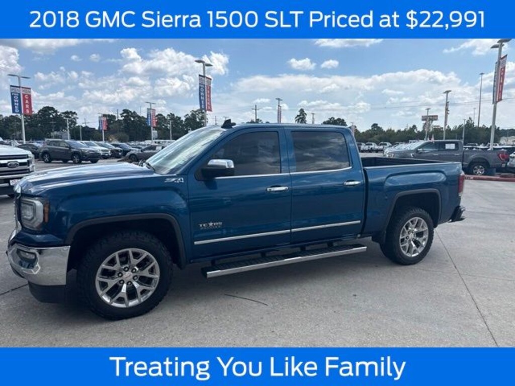 Used 2018 GMC Sierra 1500 SLT Truck
