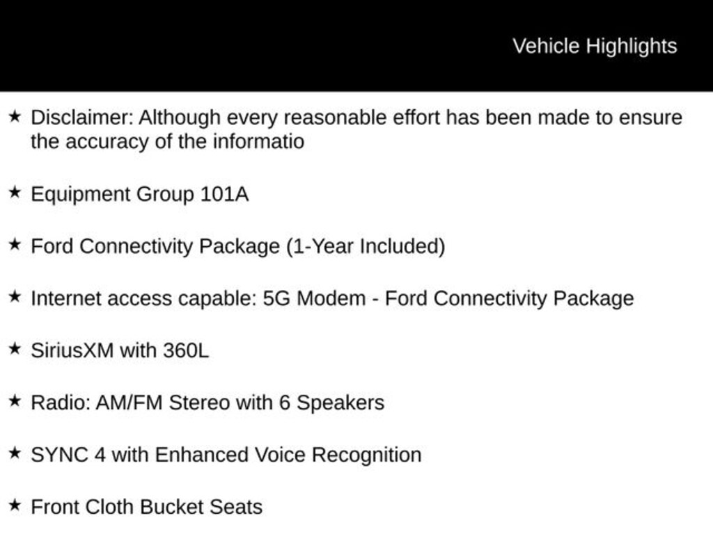 New 2026 Ford Maverick XL Truck