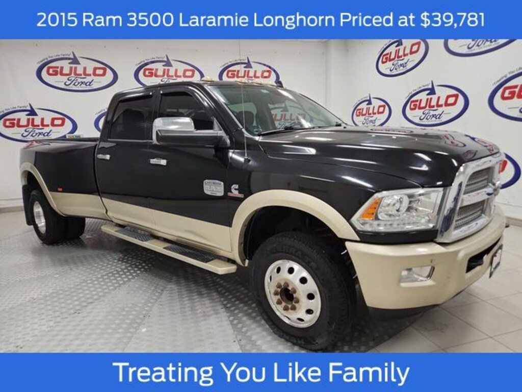 Used 2015 Ram 3500 Laramie Longhorn Truck