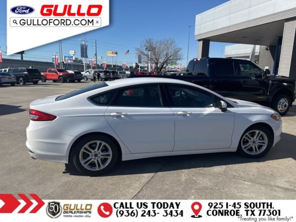 Used 2018 Ford Fusion SE Sedan