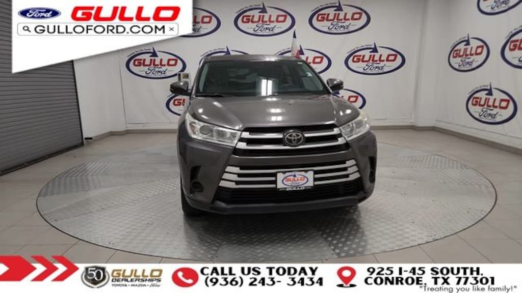 Used 2018 Toyota Highlander LE SUV