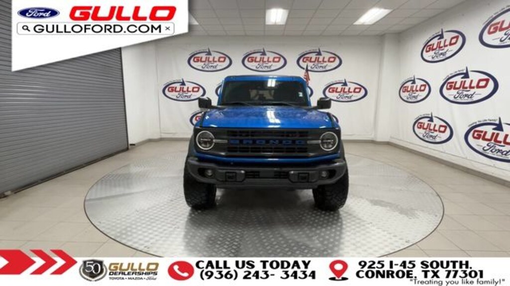 Certified 2022 Ford Bronco Black Diamond SUV