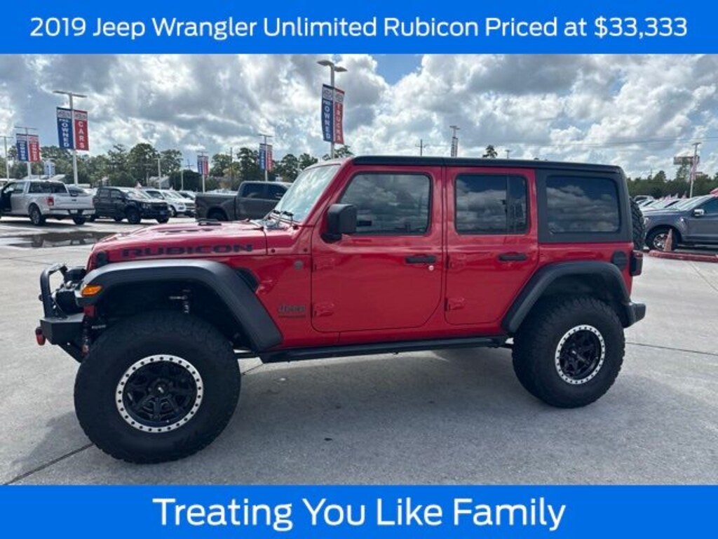 Used 2019 Jeep Wrangler Unlimited Rubicon SUV
