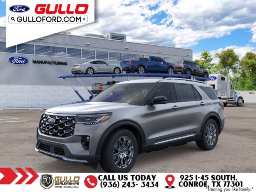 New 2026 Ford Explorer Platinum SUV