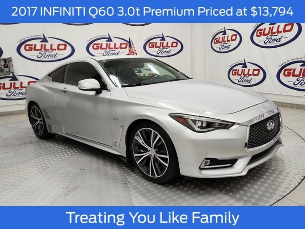 Used 2017 INFINITI Q60 3.0t Premium Coupe