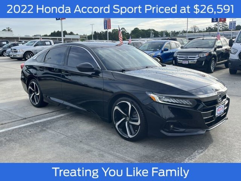 Used 2022 Honda Accord Sport Sedan