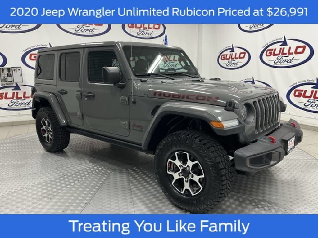 Used 2020 Jeep Wrangler Unlimited Rubicon SUV