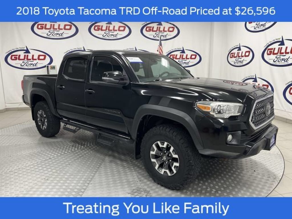 Certified 2018 Toyota Tacoma TRD Off-Road Truck