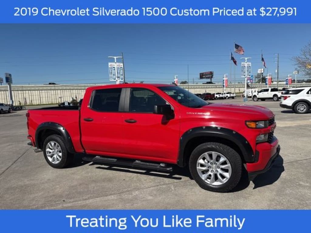 Used 2019 Chevrolet Silverado 1500 Custom Truck