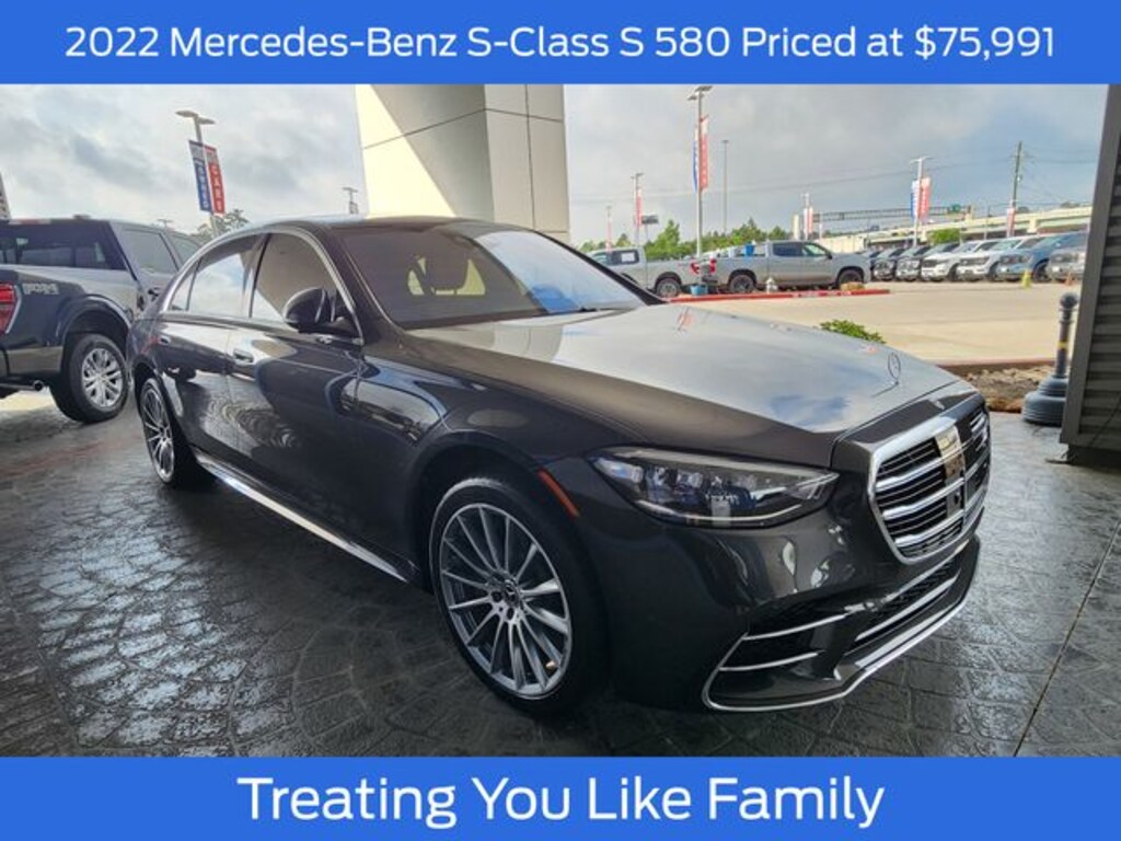 Used 2022 Mercedes-Benz S-Class S 580 Sedan