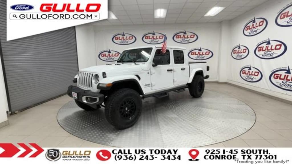 Used 2023 Jeep Gladiator Overland Truck