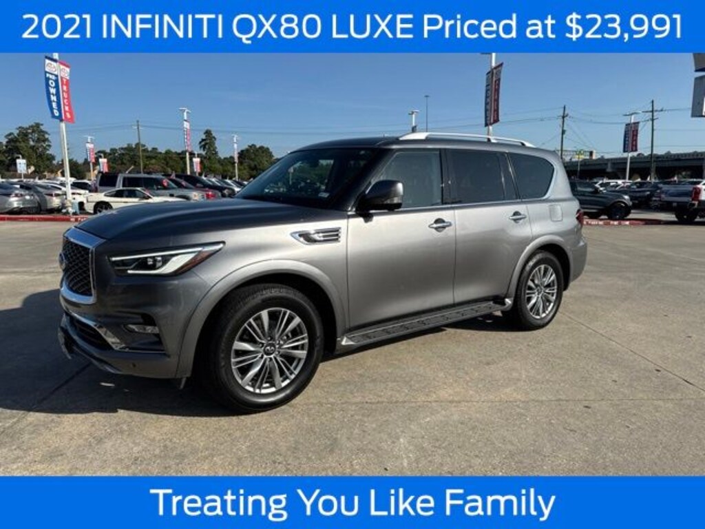 Used 2021 INFINITI QX80 Luxe SUV