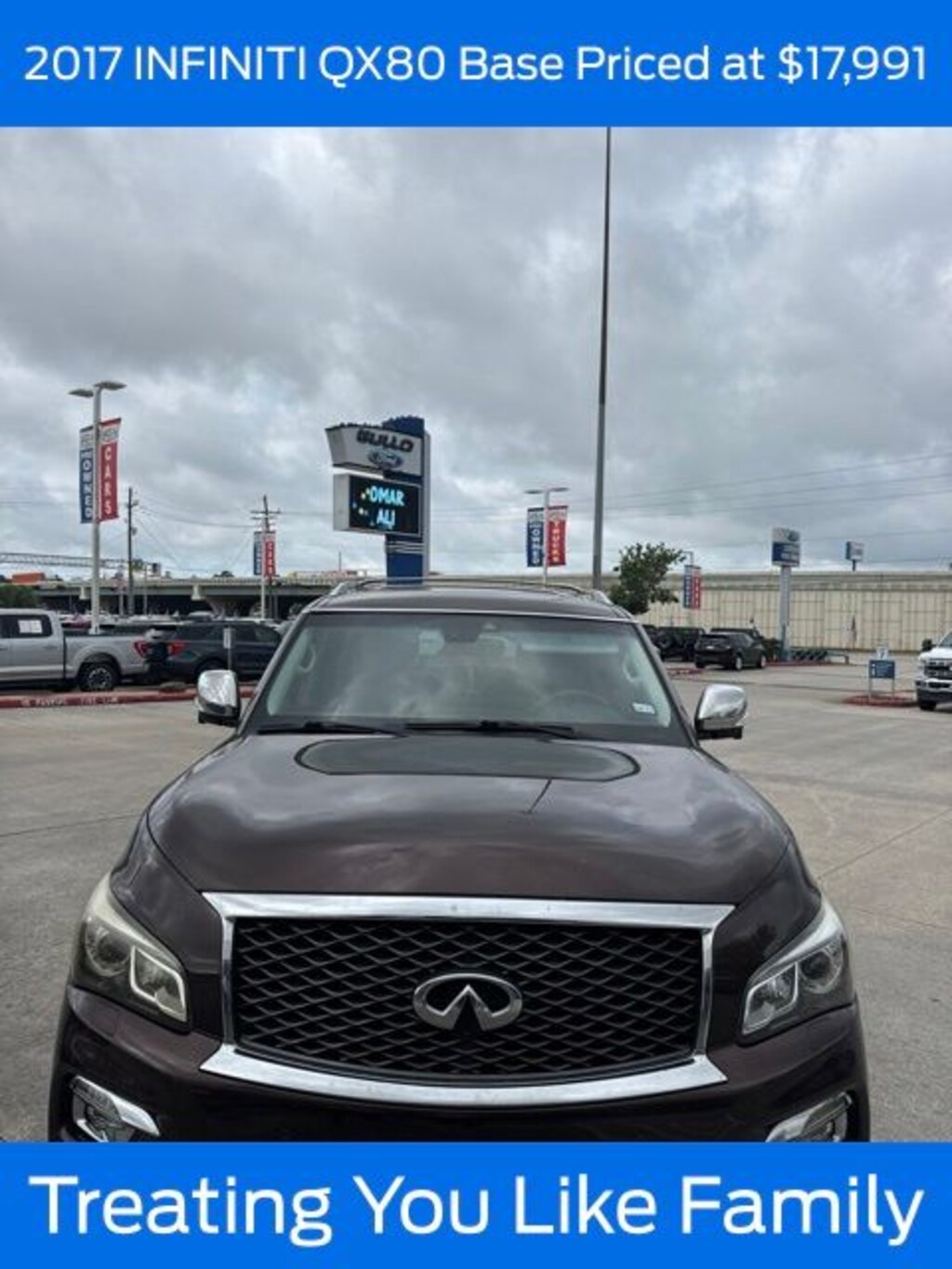 Used 2017 INFINITI QX80 Base SUV