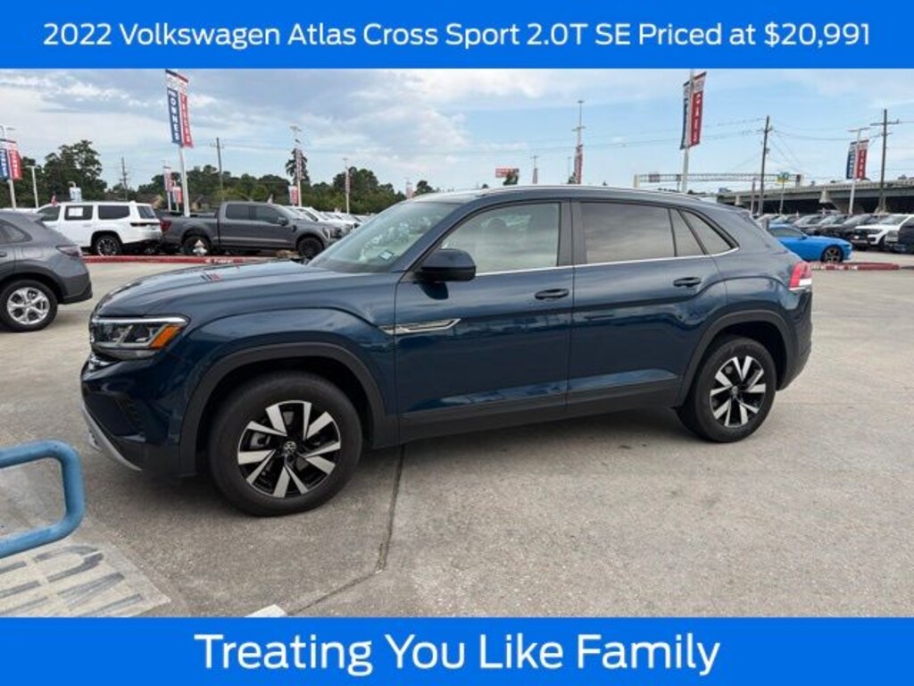 Used 2022 Volkswagen Atlas Cross Sport 2.0T SE SUV