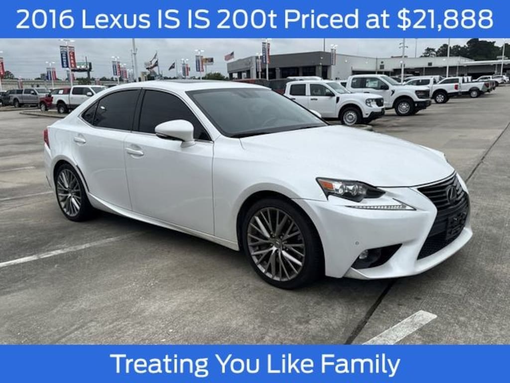 Used 2016 Lexus IS 200t Sedan