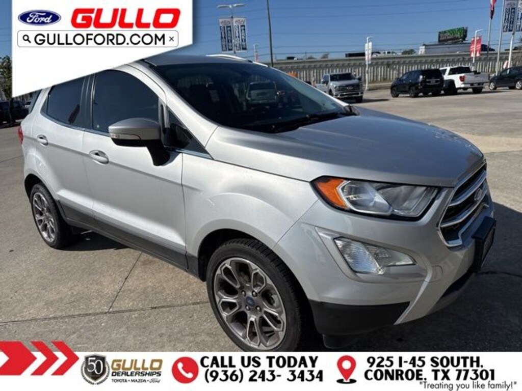 Used 2018 Ford EcoSport Titanium SUV