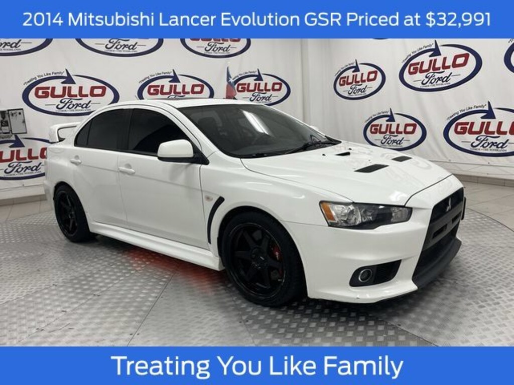 Used 2014 Mitsubishi Lancer Evolution GSR Sedan