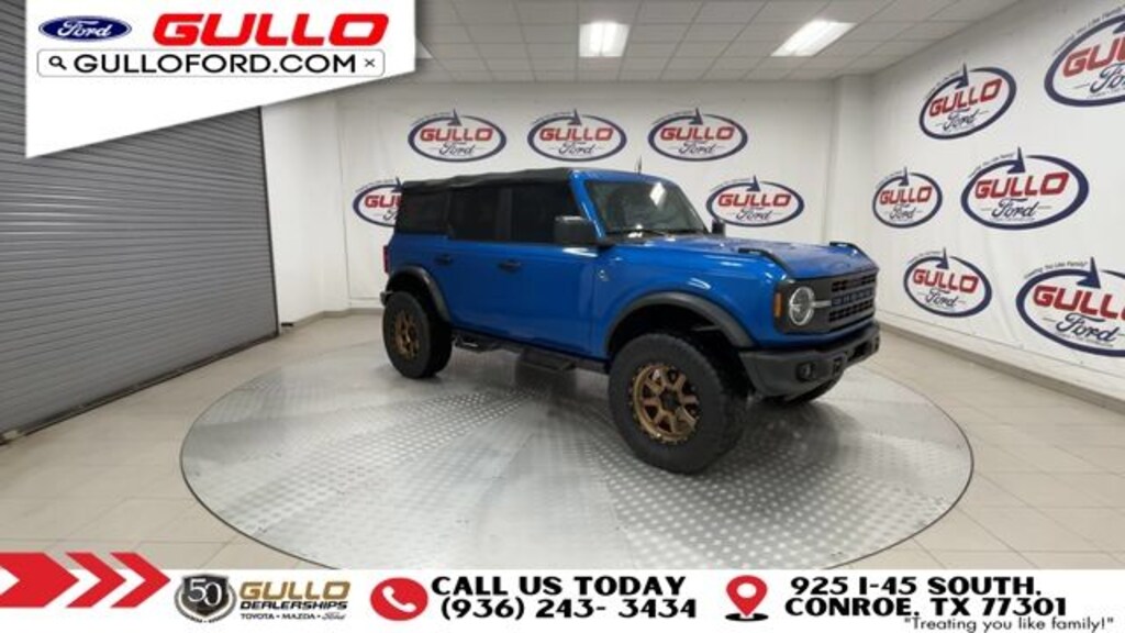 Certified 2022 Ford Bronco Black Diamond SUV