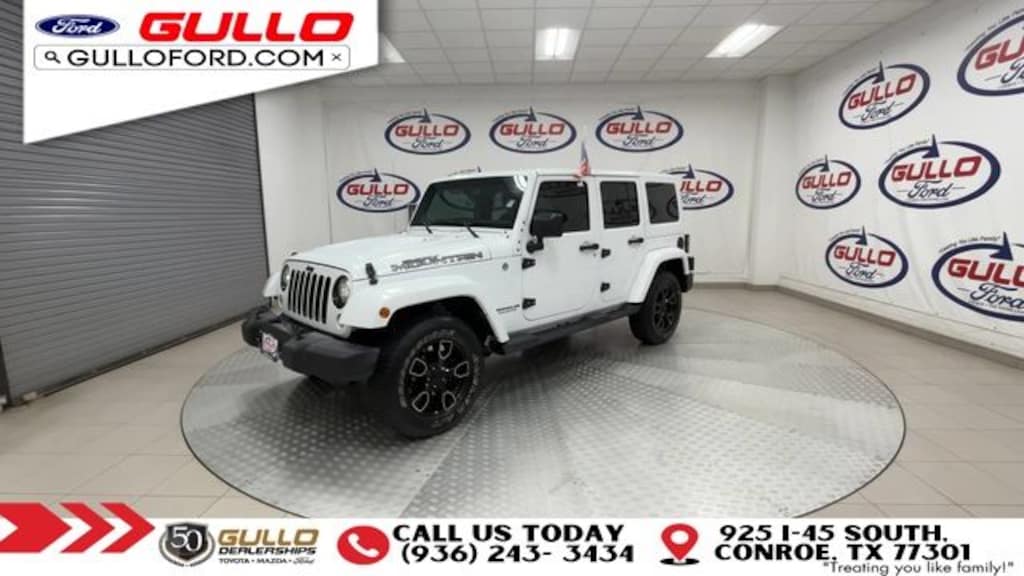 Used 2017 Jeep Wrangler Unlimited Sahara SUV
