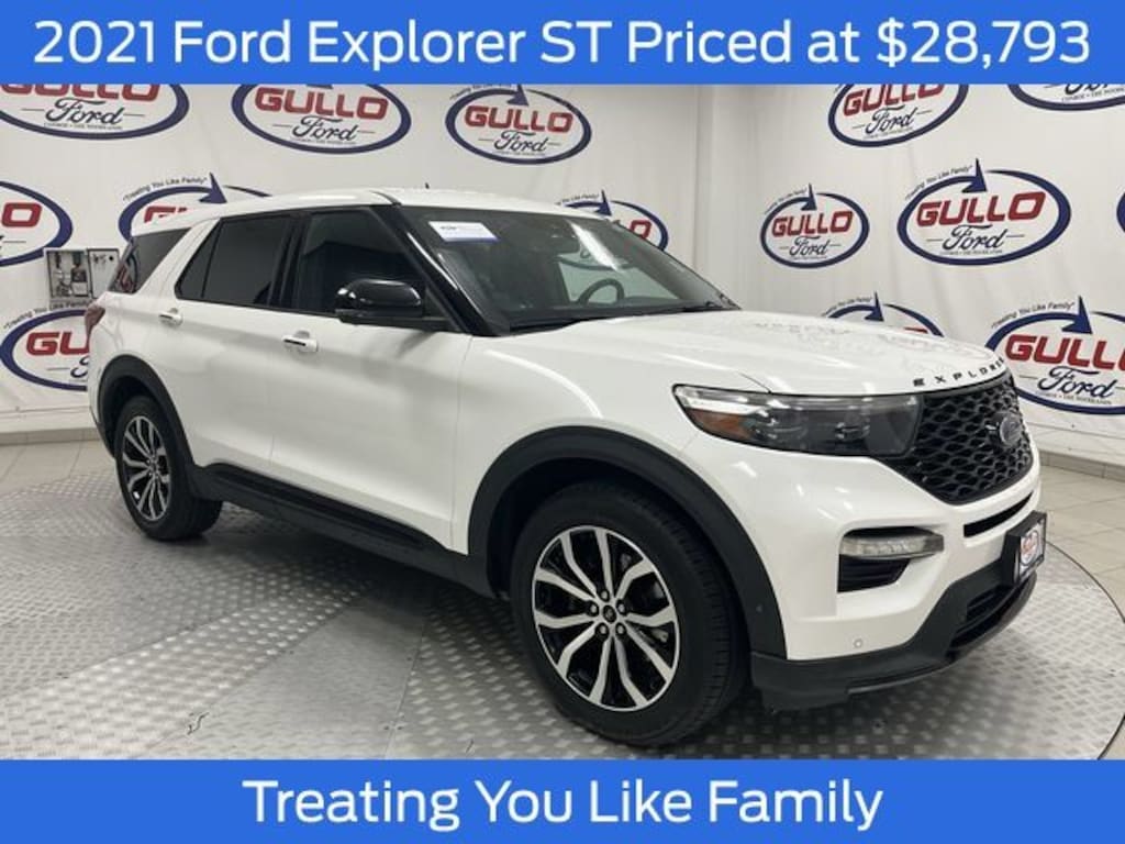 Certified 2021 Ford Explorer ST SUV