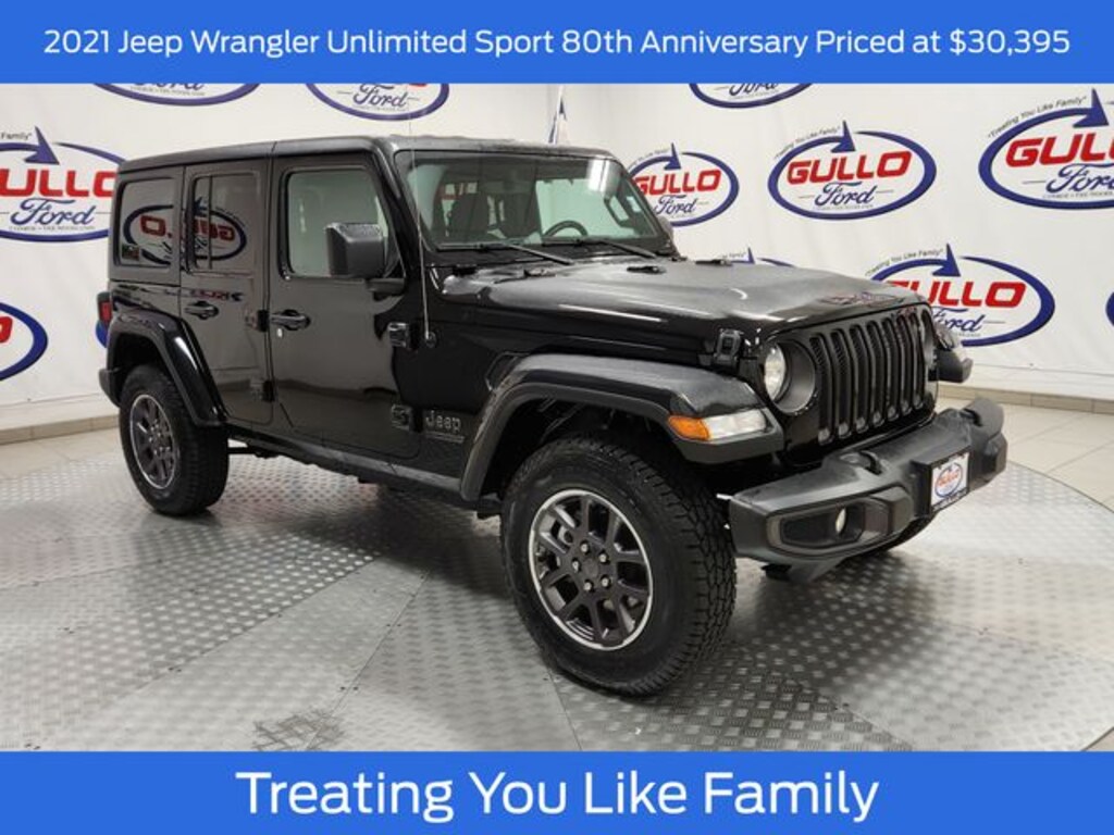 Used 2021 Jeep Wrangler Unlimited Sport SUV