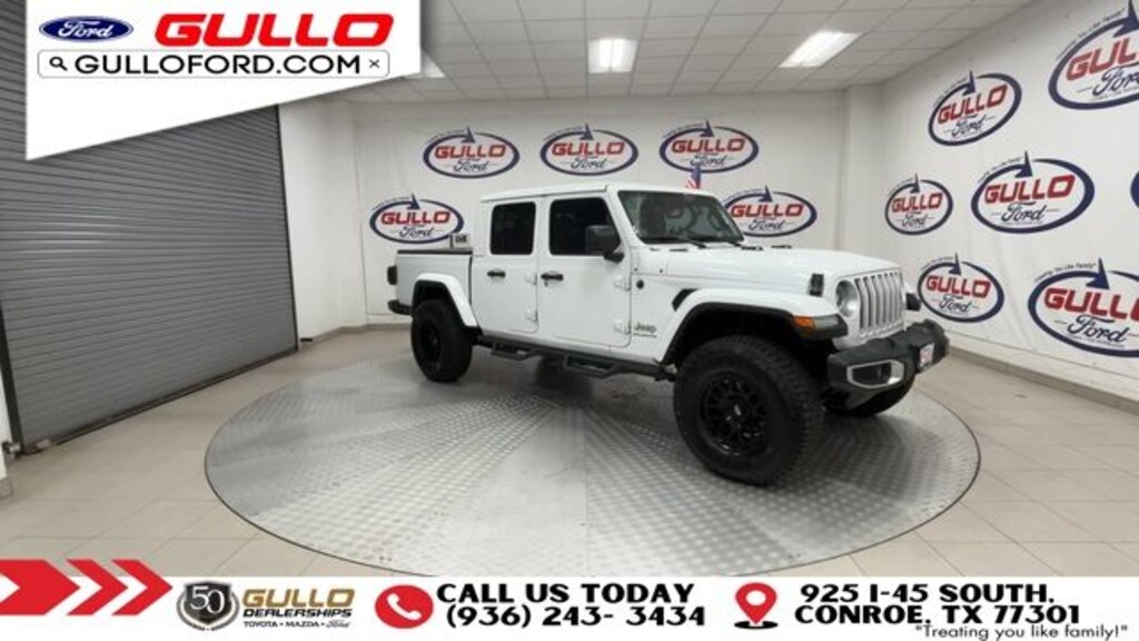 Used 2023 Jeep Gladiator Overland Truck