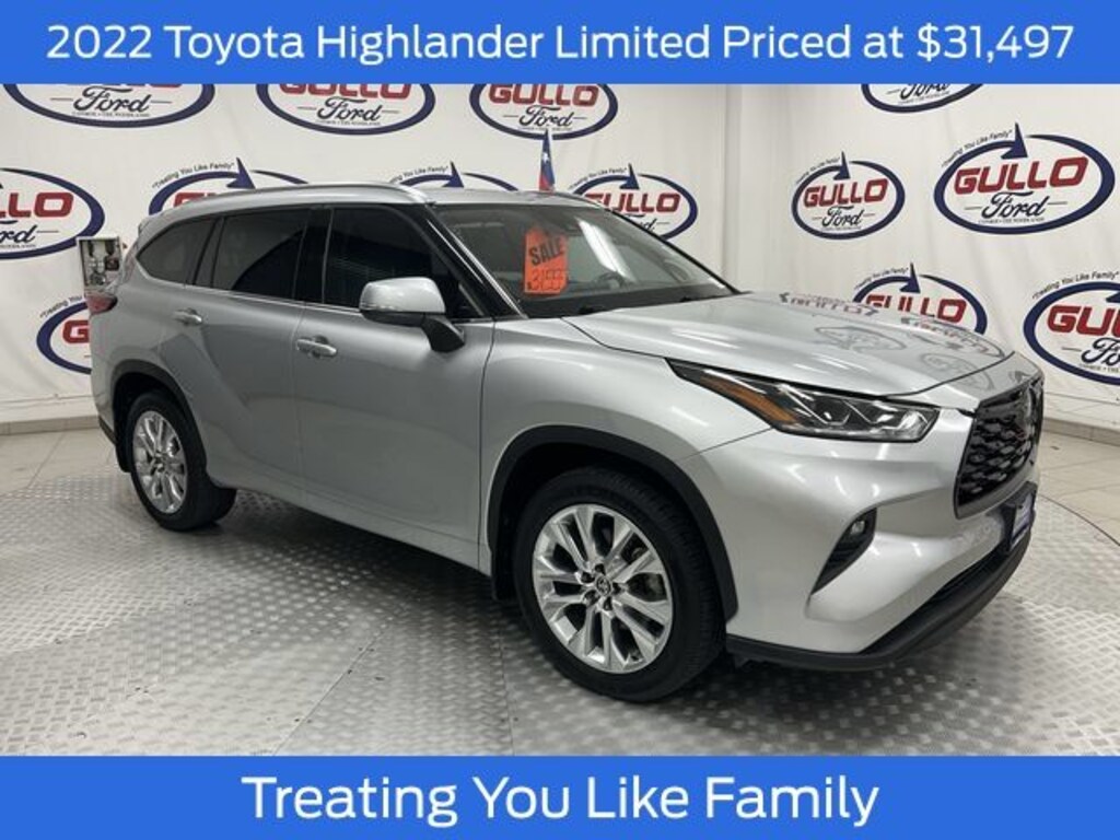Certified 2022 Toyota Highlander Limited SUV