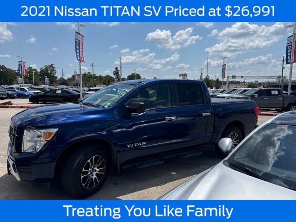 Used 2021 Nissan Titan SV Truck
