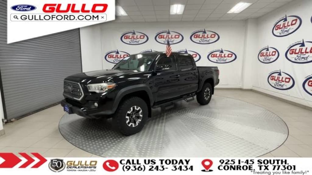 Certified 2018 Toyota Tacoma TRD Off-Road Truck