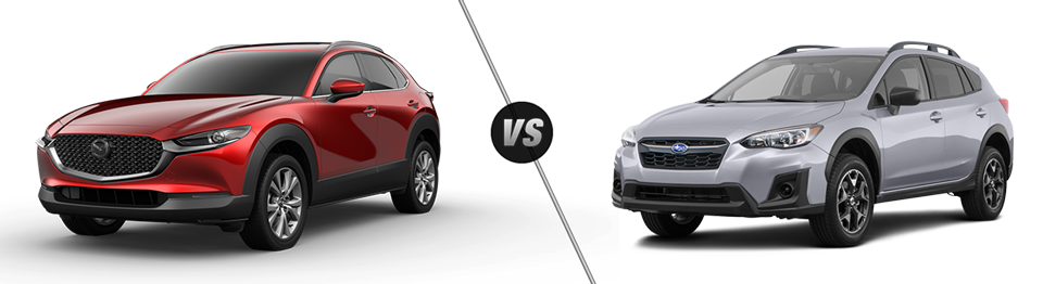 mazda cx vs subaru crossover reliability