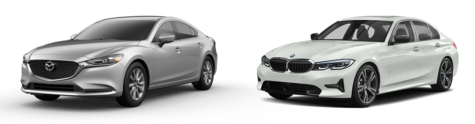 Mazda6 vs. BMW 3-Series Luxury Sedan Comparison