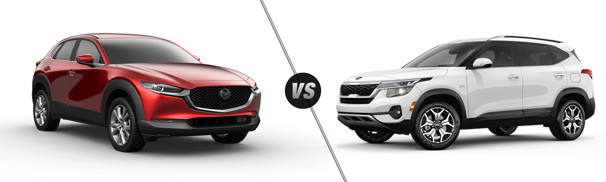Mazda CX30 vs. Kia Seltos Crossover Comparison