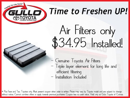 Service Specials | Gullo Dealerships