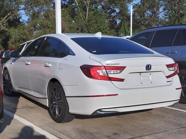 Used 2021 Honda Accord Hybrid EX with VIN 1HGCV3F45MA007747 for sale in Conroe, TX